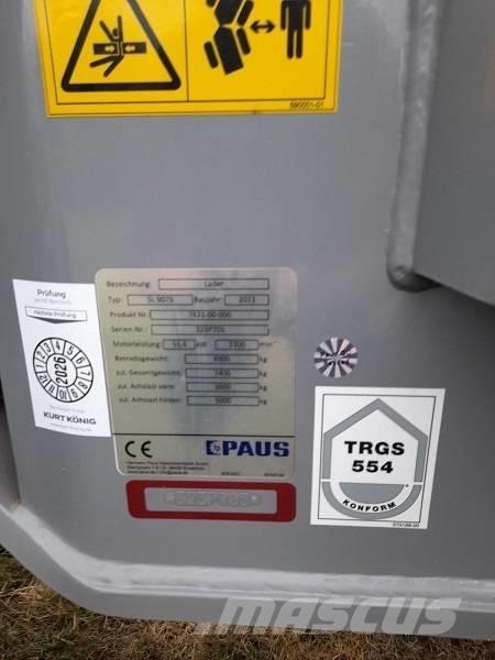 Paus SL 9075 Gumikerekes homlokrakodók