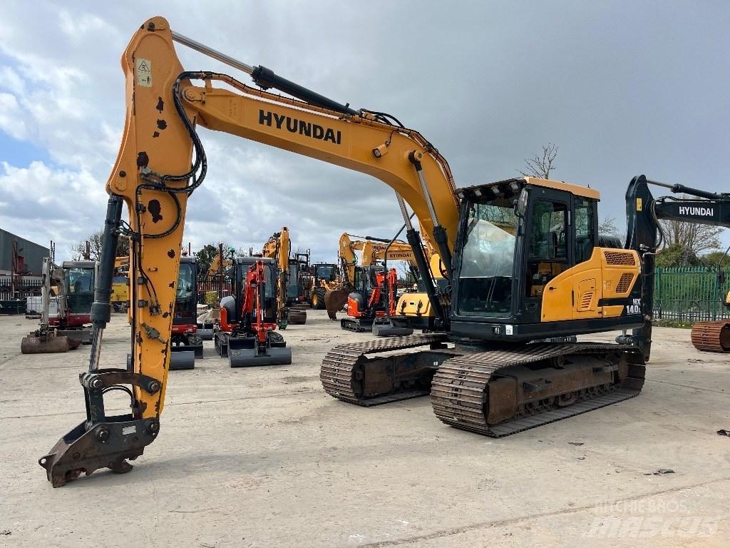 Hyundai HX140L Lánctalpas kotrók
