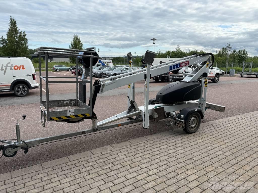 Dino 105 TL Skylift Pótkocsira szerelt emelők és állványok