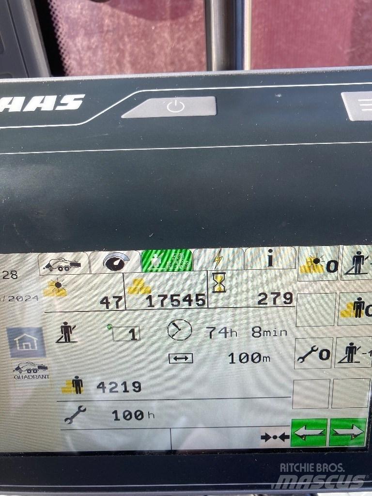 CLAAS Quadrant 4000 Szögletes bálázók