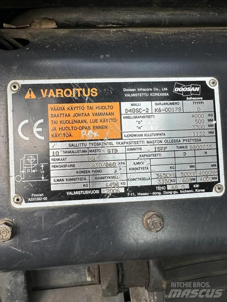 Daewoo D40SC-2 Dízel targoncák