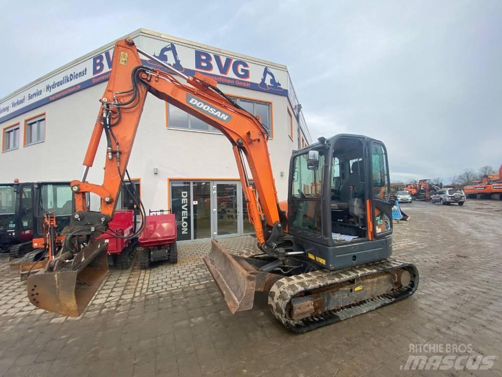 Doosan DX 63-3 Mini kotrók < 7t
