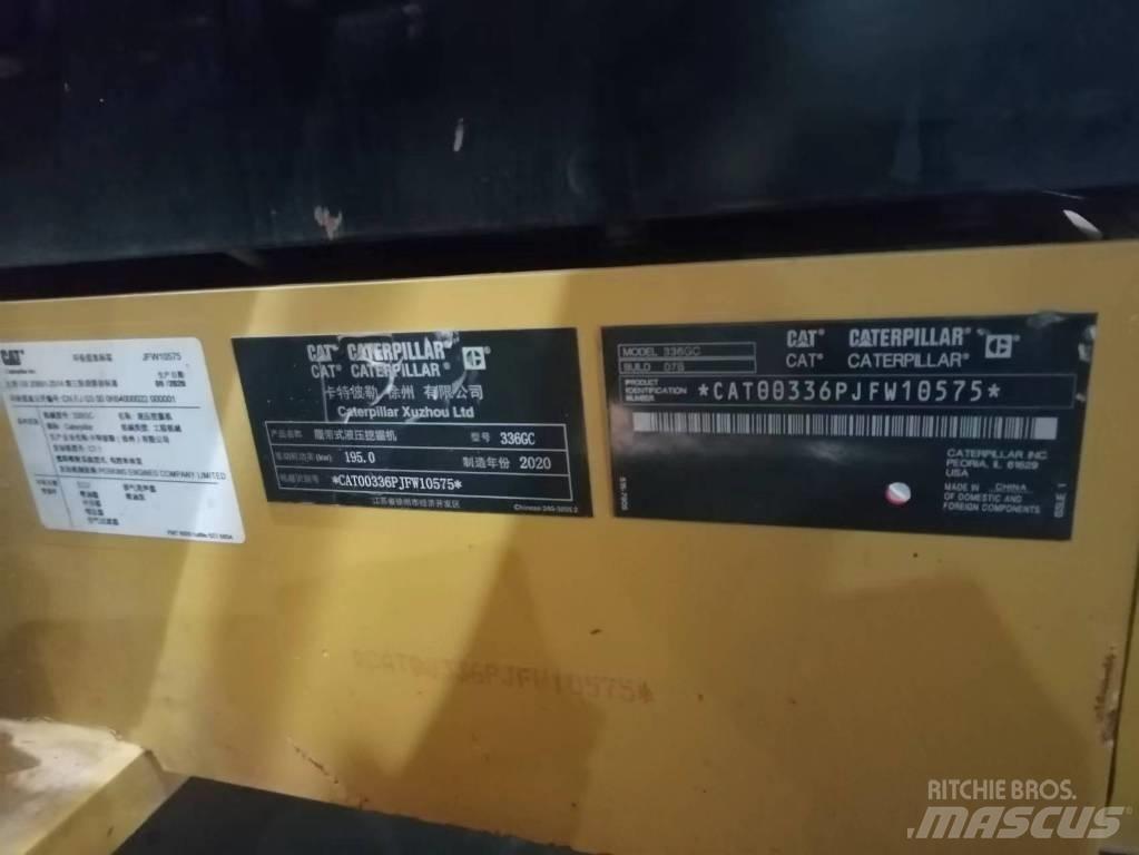 CAT 2020 CAT 336Gc Gumikerekes kotrók