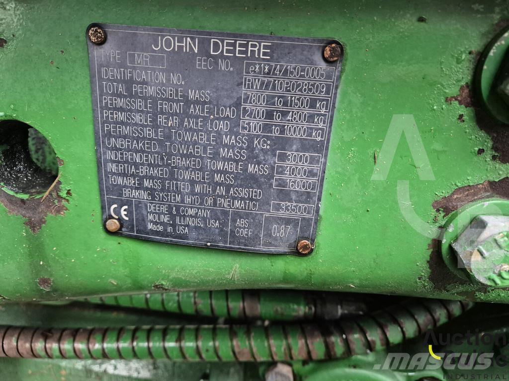 John Deere 7710 Traktorok