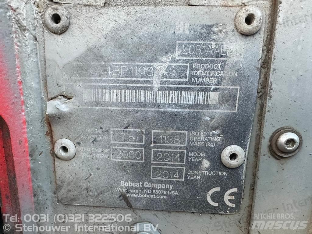 Bobcat E08 (E10) Mini kotrók < 7t