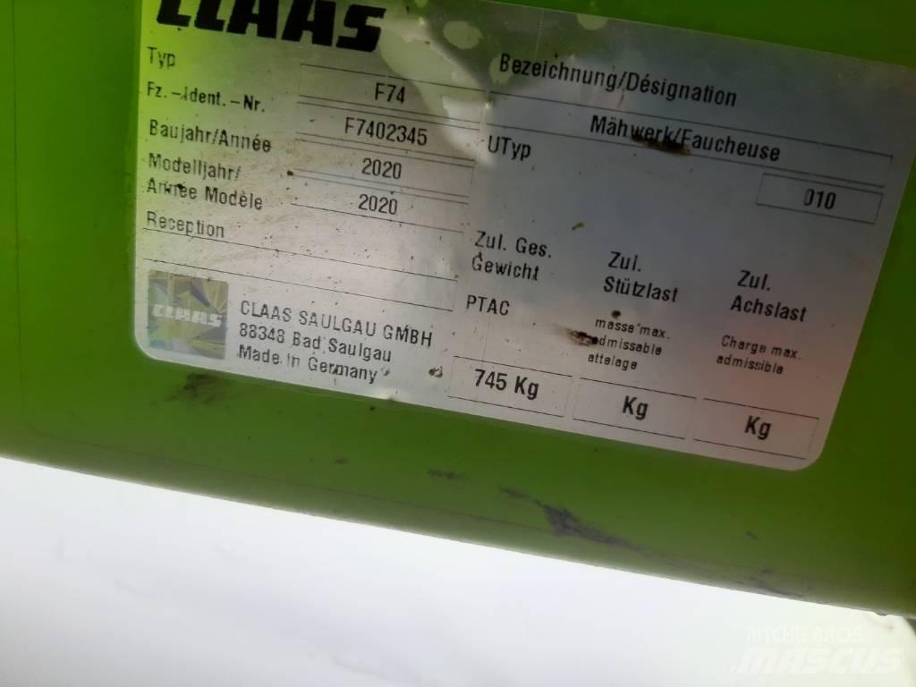 CLAAS disco 3150 f Öntöző Kaszák