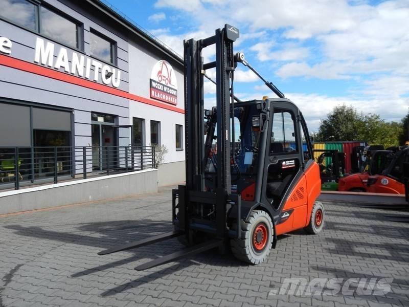 Linde H30T-02 Gázüzemű targoncák