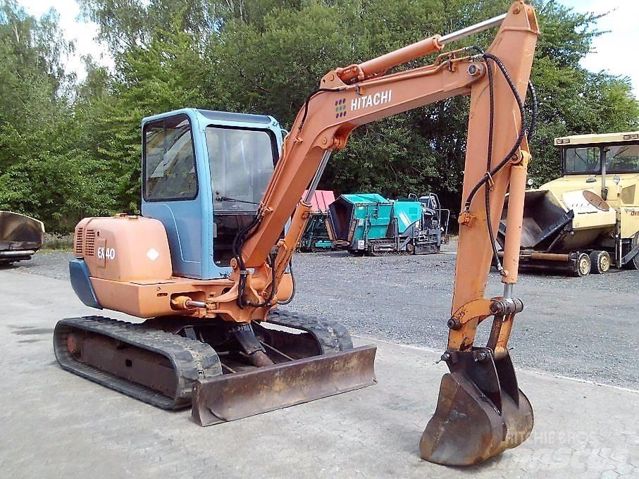 Hitachi EX 40 Mini kotrók < 7t
