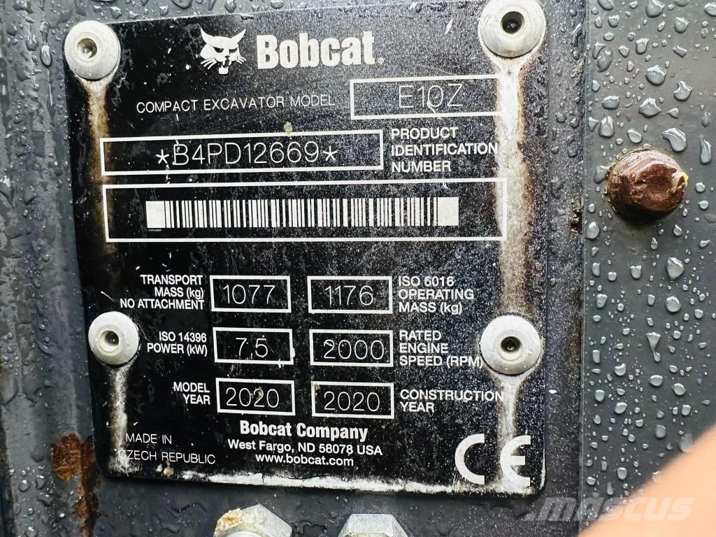 Bobcat E 10z Mini kotrók < 7t