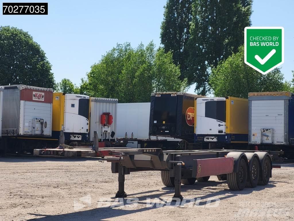Van Hool 3 axles Konténerkeret / Konténeremelő félpótkocsik