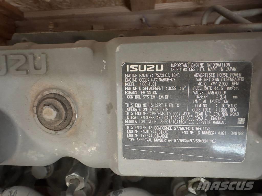 Isuzu CC-4JG1 ENGINE Motorok
