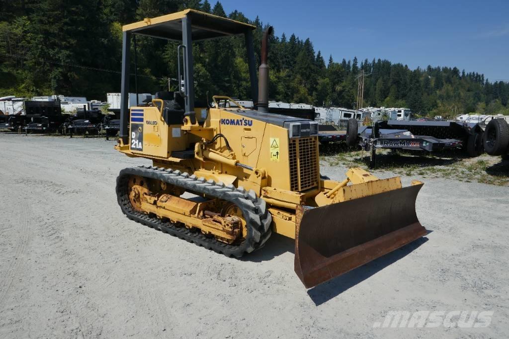 Komatsu D 21 A-8 lánctalpas dózerek