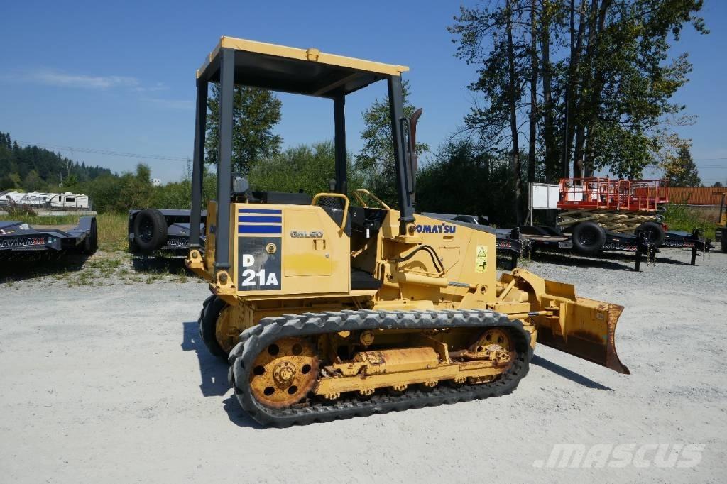 Komatsu D 21 A-8 lánctalpas dózerek