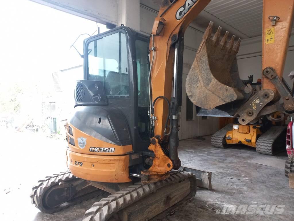 CASE CX 35 B ZTS Mini kotrók < 7t