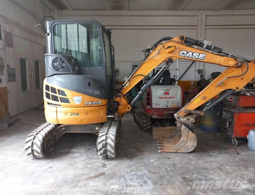 CASE CX 35 B ZTS Mini kotrók < 7t