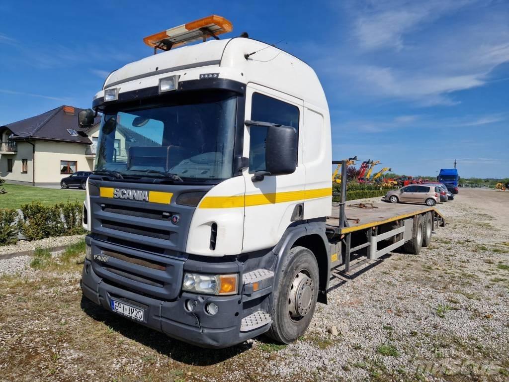 Scania P 400 Platós / Ponyvás teherautók