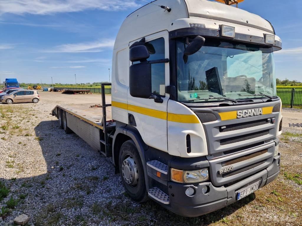 Scania P 400 Platós / Ponyvás teherautók