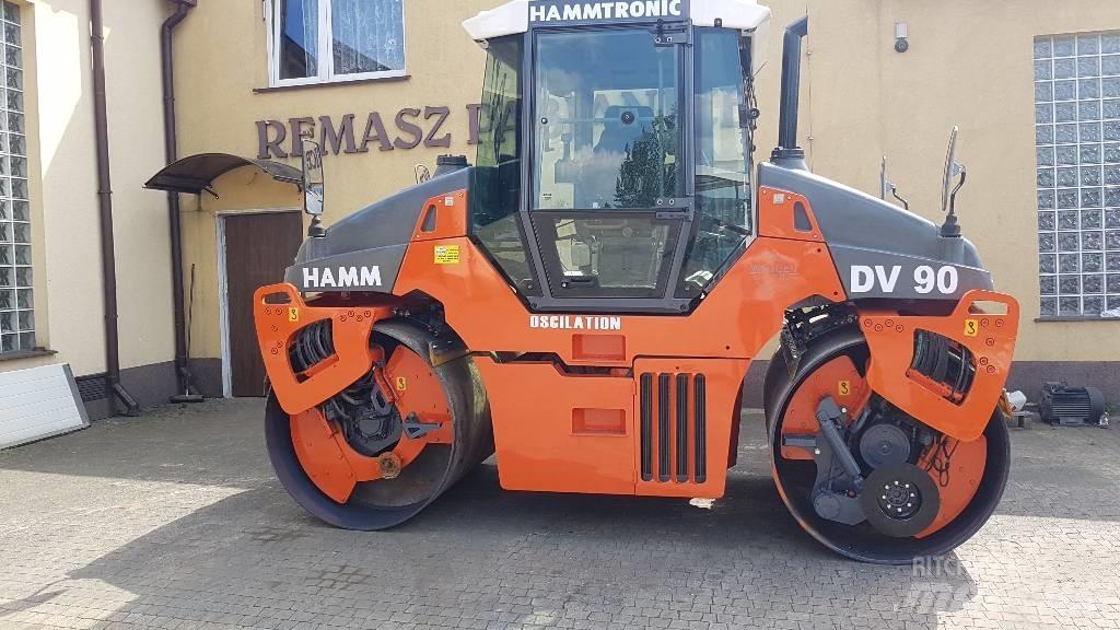 Hamm DV 90 VO Ikerdobos hengerek