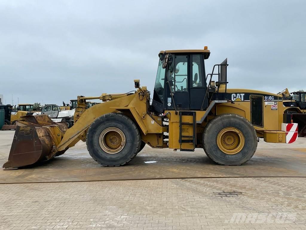 CAT 950G Gumikerekes homlokrakodók