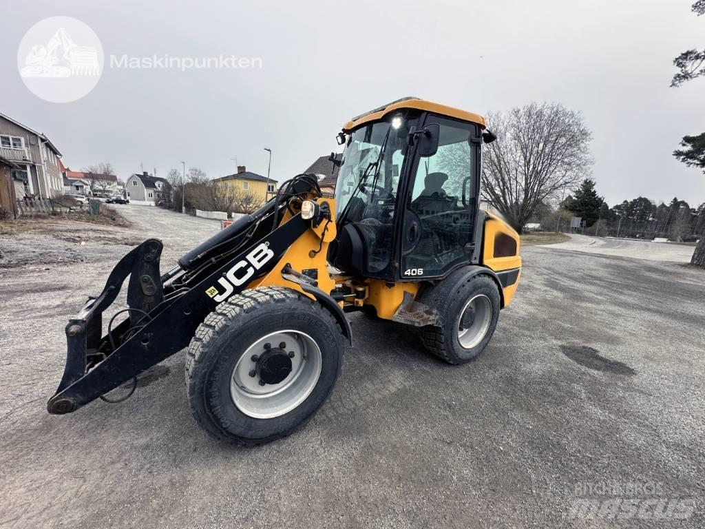 JCB 406 Gumikerekes homlokrakodók