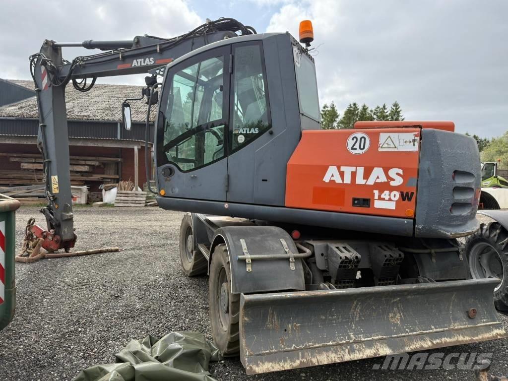 Atlas 140 W Gumikerekes kotrók