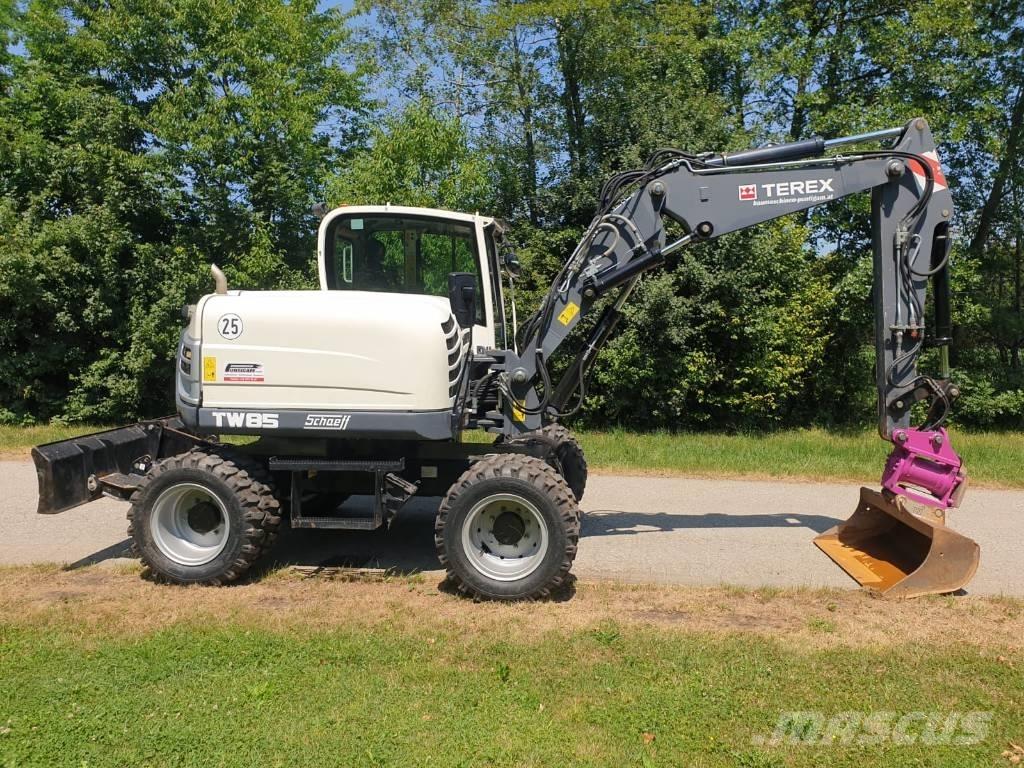Terex TW 85 Gumikerekes kotrók