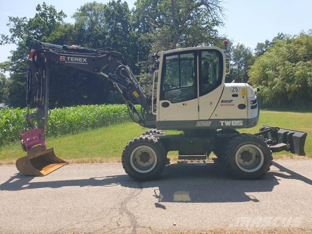 Terex TW 85 Gumikerekes kotrók