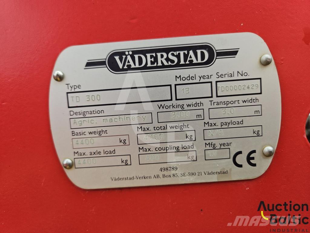 Väderstad TD300 Vetőgépek