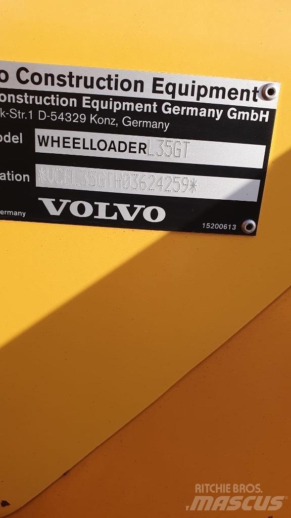 Volvo L 35 G Gumikerekes homlokrakodók