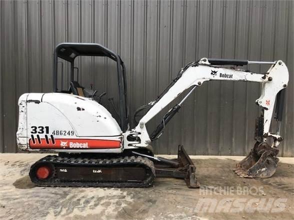 Bobcat 331G Mini kotrók < 7t