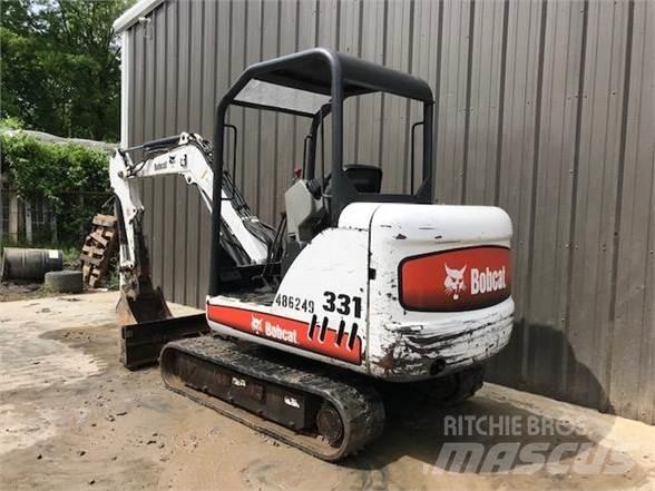Bobcat 331G Mini kotrók < 7t