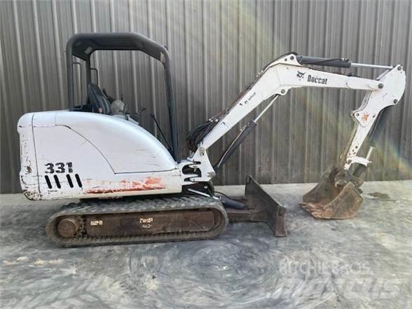 Bobcat 331G Mini kotrók < 7t