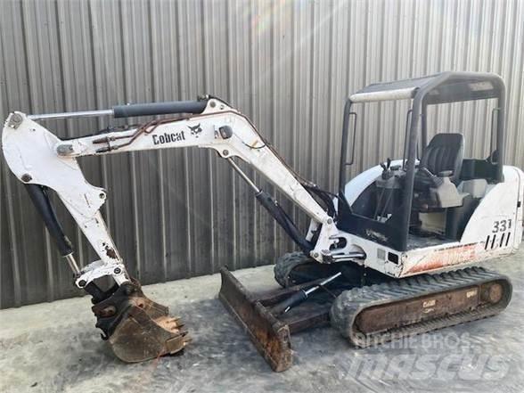 Bobcat 331G Mini kotrók < 7t