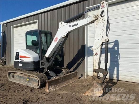 Bobcat E55 Lánctalpas kotrók
