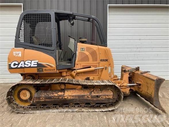 CASE 650K 2 lánctalpas dózerek