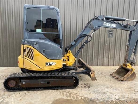 John Deere 35D Mini kotrók < 7t