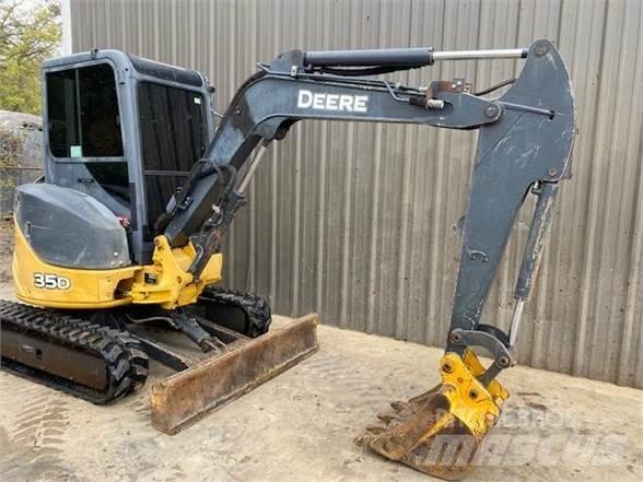 John Deere 35D Mini kotrók < 7t