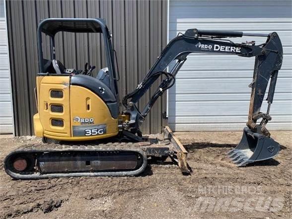 John Deere 35G Mini kotrók < 7t