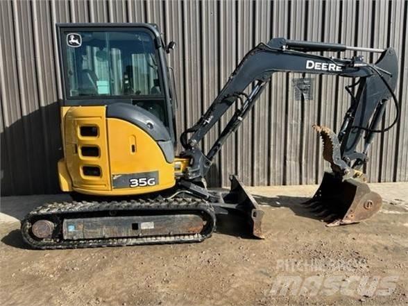 John Deere 35G Mini kotrók < 7t