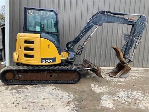 John Deere 50G Mini kotrók < 7t