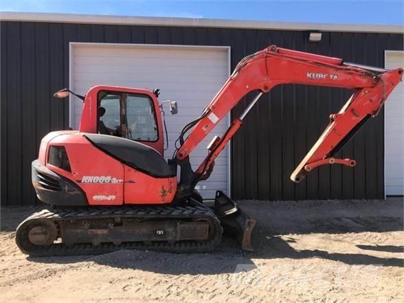 Kubota KX080-4 Lánctalpas kotrók