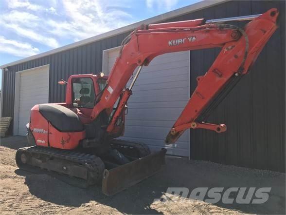 Kubota KX080-4 Lánctalpas kotrók