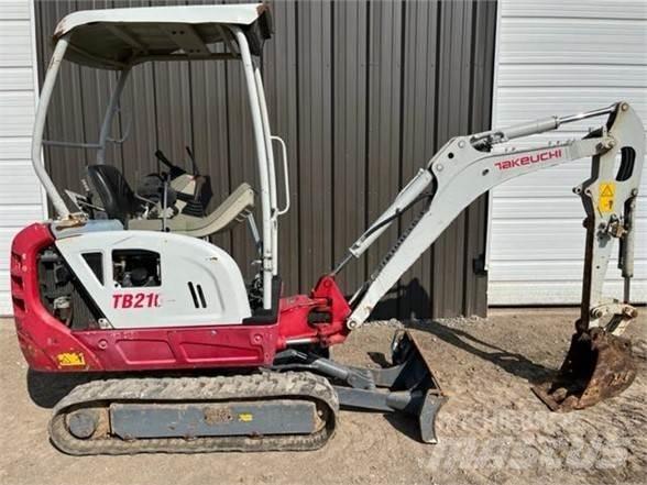 Takeuchi TB216 Mini kotrók < 7t