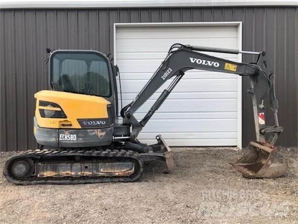 Volvo ECR58D Lánctalpas kotrók