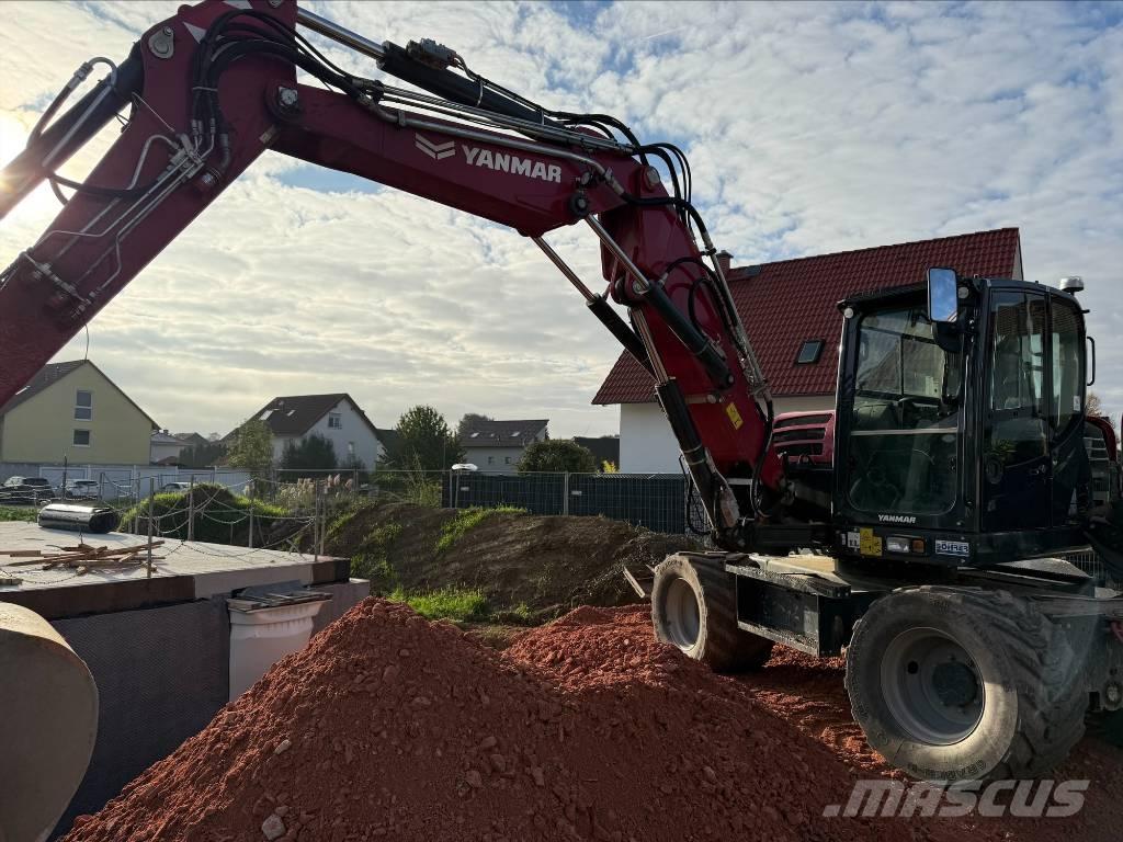 Yanmar B 110 W Gumikerekes kotrók