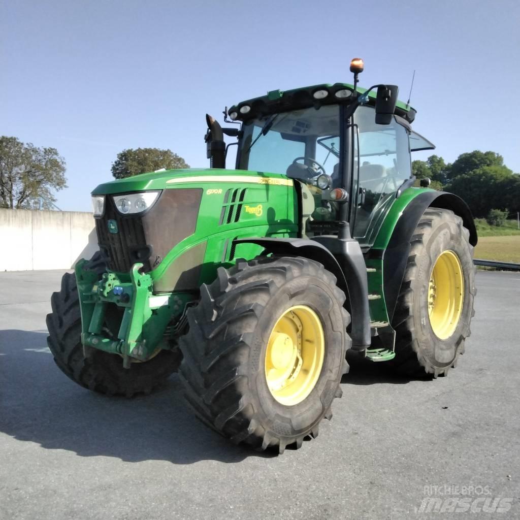 John Deere 6170R Traktorok