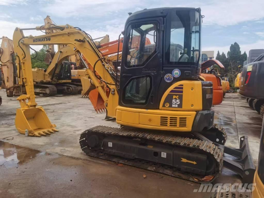 Komatsu PC 55 Mini kotrók < 7t
