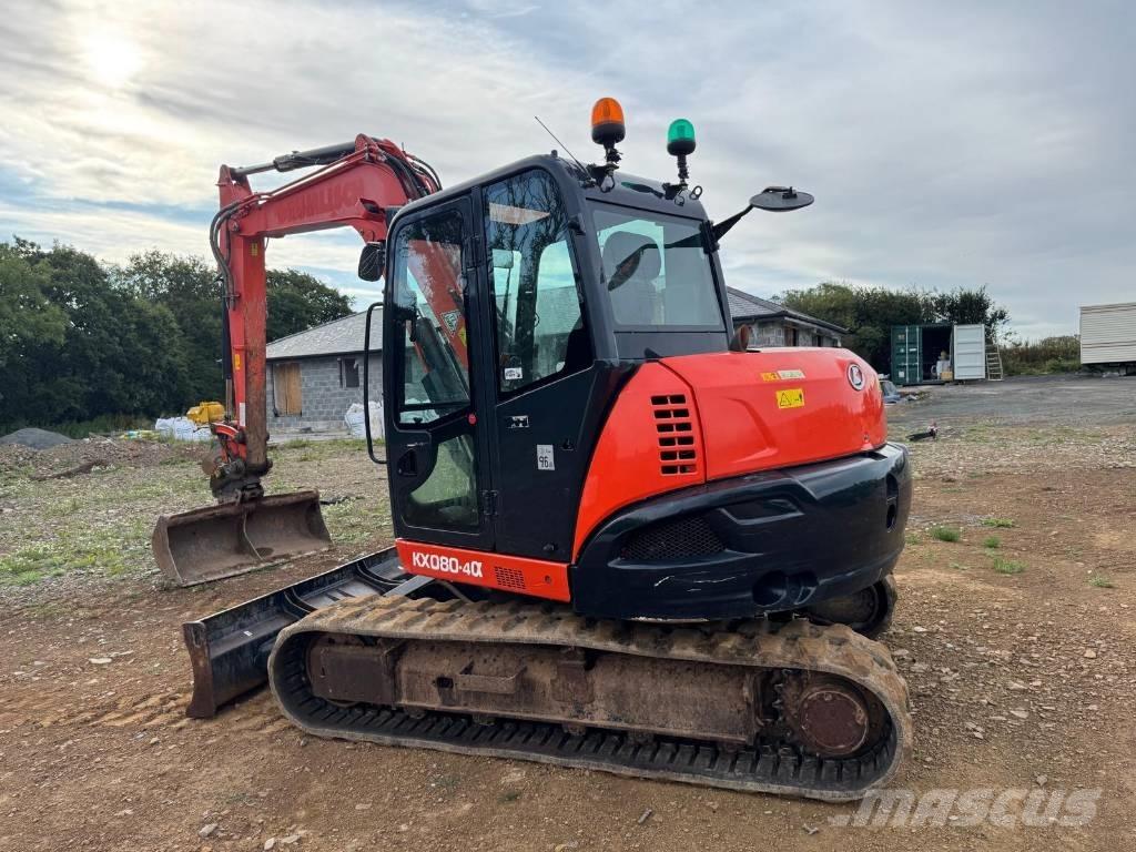 Kubota KX 080-4 Közepes (midi) kotrók 7 t - 12 t