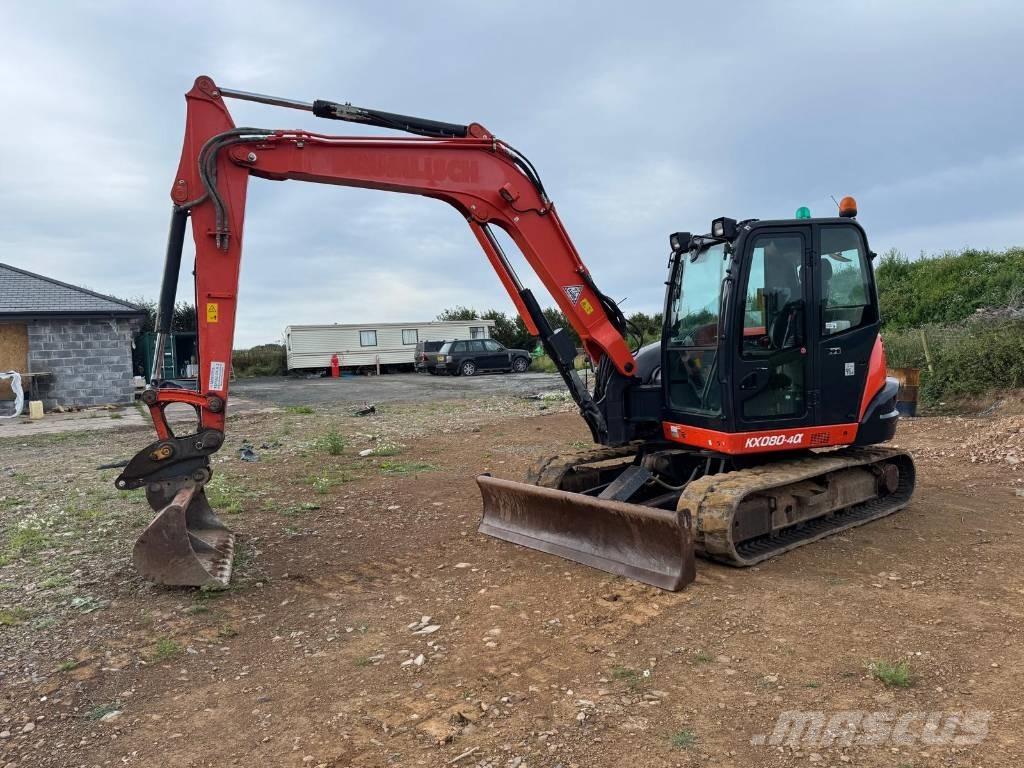 Kubota KX 080-4 Közepes (midi) kotrók 7 t - 12 t