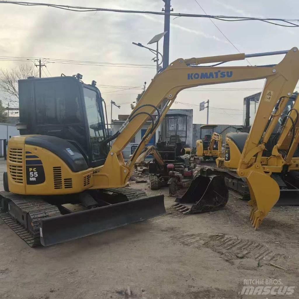 Komatsu PC 55 Mini kotrók < 7t